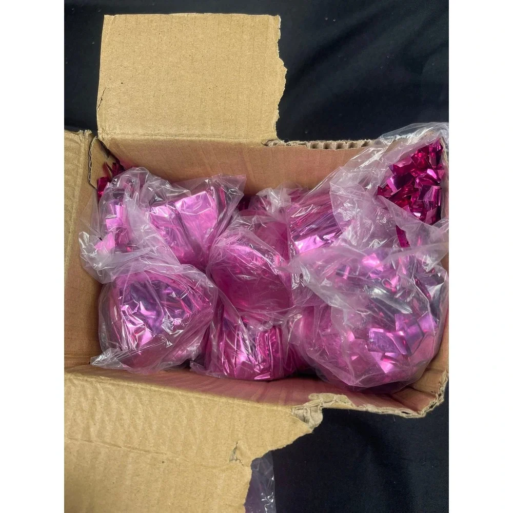 Playo Pink Balloon Weights and Curling Ribbon‎ Set Party Supplies B0BWZ3NY81